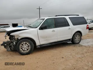 2012 Ford Expedition EL King Ranch with VIN 1FMJK1H57CEF06514, listed as a Copart auction lot 69575204 with 165,505 mi miles and Salvage Title. Bid and sale history available at carsss.com. Image 1.