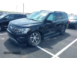 2019 Ford Expedition XLT z VIN 1FMJU1JT6KEA51883, wystawiony jako IAAI lot #41923628 z przebiegiem 133 945 mil mil oraz . Historia ofert i sprzedaży dostępna na DreamBid. Obrazek 2.