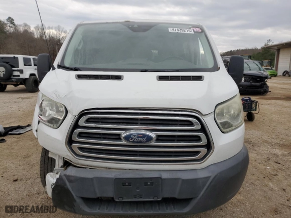 2015 Ford Transit Wagon XL with VIN 1FMZK1YM2FKA72647, listed as a Copart auction lot 47439215 with 148,105 mi miles and Salvage Title. Bid and sale history available at carsss.com. Image 5.