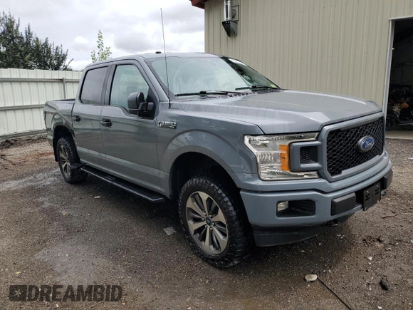 2019 Ford F-150 XL with VIN 1FTEW1EP1KKE43619, listed as a Copart auction lot 65517764 with 84,214 mi miles and Non Repairable. Bid and sale history available at carsss.com. Image 4.