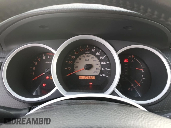 2010 Toyota Tacoma PreRunner with VIN 3TMJU4GN6AM102922, listed as a Copart auction lot 49826455 with 302,827 mi miles and Salvage Title. Bid and sale history available at DreamBid. Image 9.