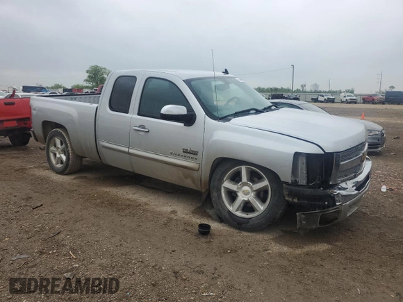 2013 Chevrolet Silverado 1500 LT with VIN 1GCRCSE01DZ370006, listed as a Copart auction lot 51448695 with 177,082 mi miles and Salvage Title. Bid and sale history available at DreamBid. Image 4.