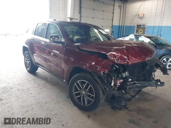 2018 Jeep Grand Cherokee Limited with VIN 1C4RJFBGXJC450224, listed as a IAAI auction lot 42226468 with 65,008 mi miles and . Bid and sale history available at DreamBid. Image 1.