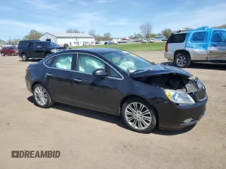2014 Buick Verano with VIN 1G4PP5SK7E4174746, listed as a Copart auction lot 53537075 with 120,429 mi miles and Salvage title. Bid and sale history available at DreamBid. Image 4.