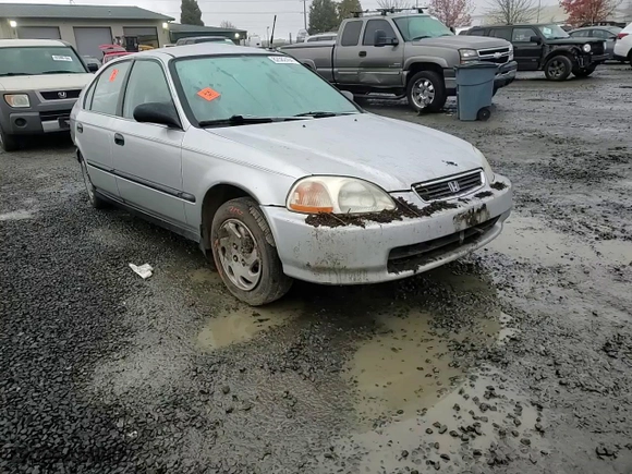 1996 Honda Civic LX "O" w/Air with VIN 1HGEJ6677TL017344, listed as a Copart auction lot 82582494 with 202,514 mi miles and Salvage Title. Bid and sale history available at carsss.com. Image 11.