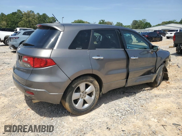 2007 Acura RDX with VIN 5J8TB18277A024451, listed as a Copart auction lot 56799175 with 192,186 mi miles and Salvage title. Bid and sale history available at DreamBid. Image 3.