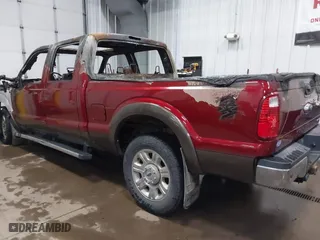 2015 Ford Super Duty F-250 SRW Lariat with VIN 1FT7W2B67FEC97712, listed as a IAAI auction lot 41828275 with 150,000 mi miles. Bid and sale history available at carsss.com. Image 3.