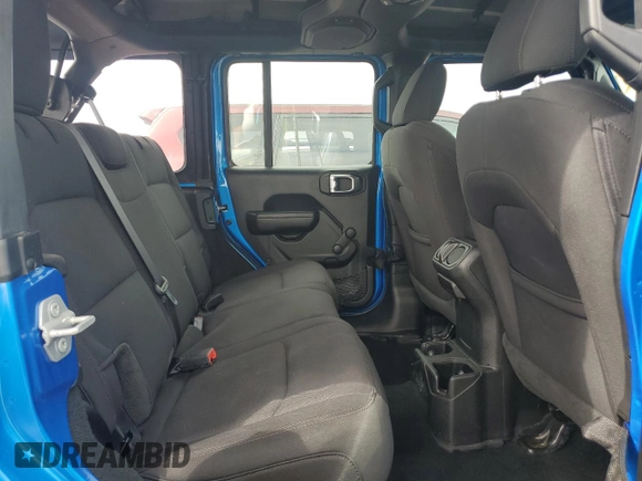 2022 Jeep Wrangler Unlimited Willys with VIN 1C4HJXDN0NW254617, listed as a Copart auction lot 74772844 with Not Provided miles and Non Repairable. Bid and sale history available at DreamBid. Image 11.