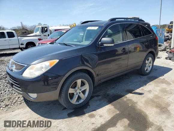 2007 Hyundai Veracruz GLS with VIN KM8NU73C37U010593, listed as a Copart auction lot 54357255 with 208,725 mi miles and Clean Title. Bid and sale history available at DreamBid. Image 1.