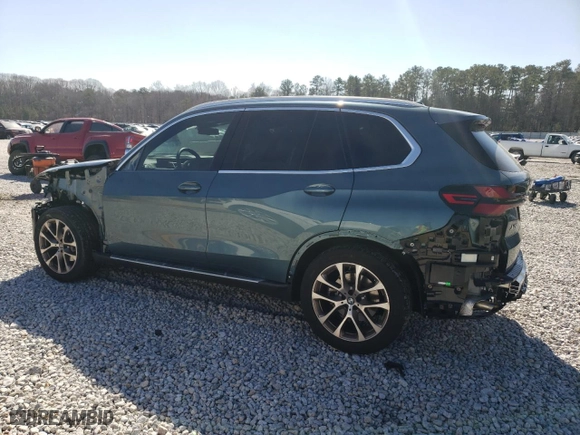 2024 BMW X5 sDrive40i with VIN 5UX13EU01R9S43357, listed as a Copart auction lot 46348935 with 11,451 mi miles and Salvage Title. Bid and sale history available at carsss.com. Image 2.
