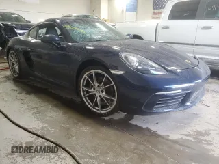 2018 Porsche 718 Cayman z VIN WP0AA2A89JK262252, wystawiony jako Copart lot #67403244 z przebiegiem 15 531 mil mil oraz Szkoda całkowita • Salvage title. Historia ofert i sprzedaży dostępna na DreamBid. Obrazek 4.