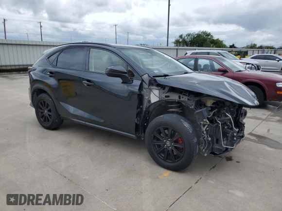 2020 Lexus NX 300 z VIN JTJDARBZ0L2159038, wystawiony jako Copart lot #50823365 z przebiegiem 57 348 mil mil oraz Szkoda całkowita • Salvage title. Historia ofert i sprzedaży dostępna na DreamBid. Obrazek 4.