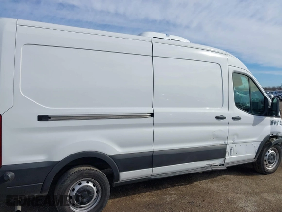 2023 Ford Transit Cargo with VIN 1FTBR1C86PKB71744, listed as a IAAI auction lot 41678963 with 47,373 mi miles. Bid and sale history available at carsss.com. Image 13.