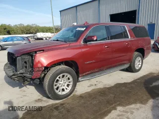 2016 GMC Yukon XL SLT with VIN 1GKS2GKCXGR246647, listed as a Copart auction lot 47214075 with 166,720 mi miles and Salvage Title. Bid and sale history available at carsss.com. Image 1.