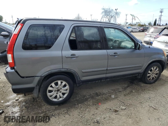 2005 Honda CR-V EX SE with VIN JHLRD78905C009216, listed as a Copart auction lot 53191235 with Not Provided miles and Clean Title. Bid and sale history available at carsss.com. Image 3.