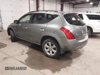 2006 Nissan Murano SL z VIN JN8AZ08W96W534210, wystawiony jako IAAI lot #40680294 z przebiegiem 179 794 mil mil oraz . Historia ofert i sprzedaży dostępna na DreamBid. Obrazek 3.