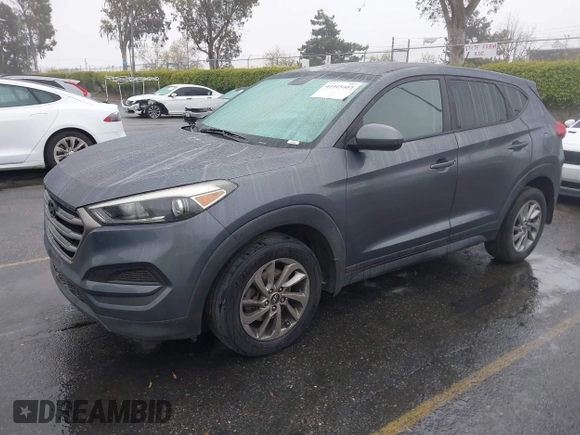2016 Hyundai Tucson SE z VIN KM8J23A46GU159072, wystawiony jako IAAI lot #41915407 z przebiegiem 161 732 mil mil oraz . Historia ofert i sprzedaży dostępna na DreamBid. Obrazek 2.