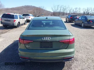 2025 Audi A4 S line Premium Plus with VIN WAUEAAF48SN000964, listed as a IAAI auction lot 41758244 with 9,912 mi miles and . Bid and sale history available at DreamBid. Image 17.