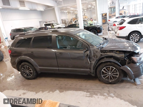 2018 Dodge Journey SE with VIN 3C4PDCAB9JT428917, listed as a IAAI auction lot 41578750 with 136,886 mi miles and . Bid and sale history available at DreamBid. Image 13.