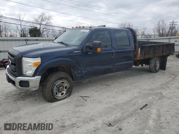 2015 Ford F-350 with VIN 1FD8W3F63FEA38604, listed as a Copart auction lot 47379115 with 215,048 mi miles and Salvage title. Bid and sale history available at DreamBid. Image 1.