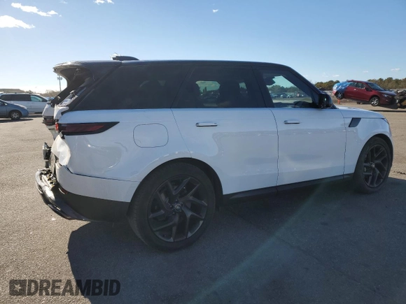 2023 Land Rover Range Rover Sport SE with VIN SAL1P9EUXPA111636, listed as a Copart auction lot 80223264 with 24,414 mi miles and Salvage Title. Bid and sale history available at DreamBid. Image 3.