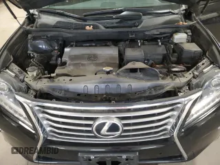 2015 Lexus RX 350 with VIN 2T2BK1BA2FC341618, listed as a Copart auction lot 57609935 with 100,014 mi miles and Salvage title. Bid and sale history available at DreamBid. Image 12.