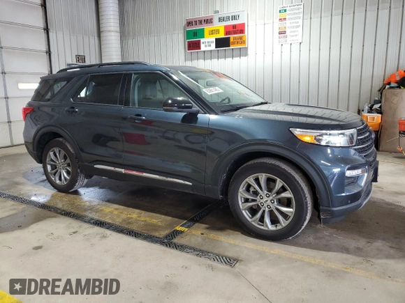 2023 Ford Explorer XLT с VIN 1FMSK8DH4PGB65631, выставлен на аукционе Copart как лот 60861485 с пробегом 5 212 миль миль и Списание • Salvage title. История ставок и продаж доступна на DreamBid. Изображение 4.