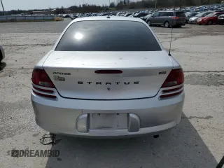 2006 Dodge Stratus SXT z VIN 1B3EL46X36N266831, wystawiony jako Copart lot #41537065 z przebiegiem 217 920 mil mil oraz Szkoda całkowita • Salvage title. Historia ofert i sprzedaży dostępna na DreamBid. Obrazek 6.