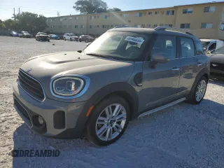 2022 MINI Countryman Cooper z VIN WMZ43BR05N3N67172, wystawiony jako Copart lot #49145335 z przebiegiem 51 265 mil mil oraz Czysty tytuł • Clean title. Historia ofert i sprzedaży dostępna na DreamBid. Obrazek 1.