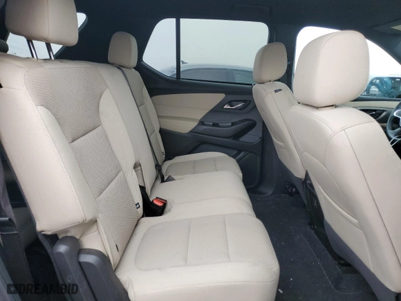 2023 Chevrolet Traverse LS with VIN 1GNERFKW9PJ236089, listed as a Copart auction lot 46489225 with 48,156 mi miles and Salvage Title. Bid and sale history available at carsss.com. Image 11.