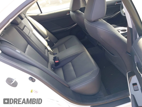 2015 Lexus IS 250 with VIN JTHBF1D23F5071504, listed as a IAAI auction lot 41791660 with 51,031 mi miles and . Bid and sale history available at carsss.com. Image 8.