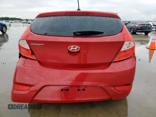 2017 Hyundai Accent SE with VIN KMHCT5AEXHU316064, listed as a Copart auction lot 55695365 with 190,703 mi miles and Salvage Title. Bid and sale history available at DreamBid. Image 6.
