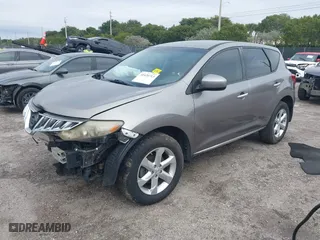 2009 Nissan Murano S with VIN JN8AZ18UX9W010833, listed as a IAAI auction lot 41420713 with 100,597 mi miles. Bid and sale history available at carsss.com. Image 17.