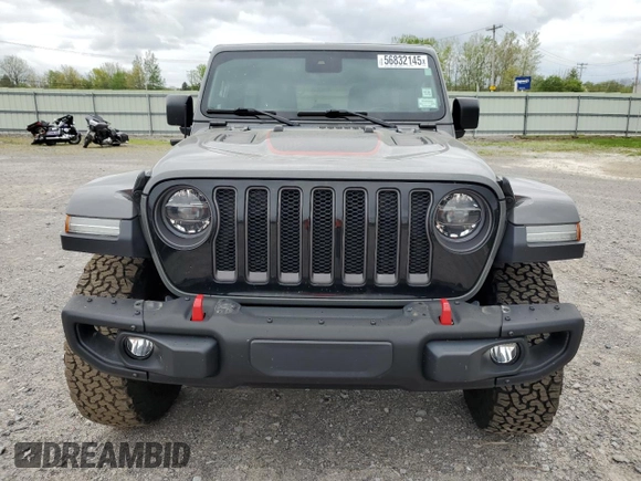 2020 Jeep Wrangler Unlimited Recon with VIN 1C4HJXFN6LW312966, listed as a Copart auction lot 56832145 with 45,875 mi miles and Salvage title. Bid and sale history available at DreamBid. Image 5.