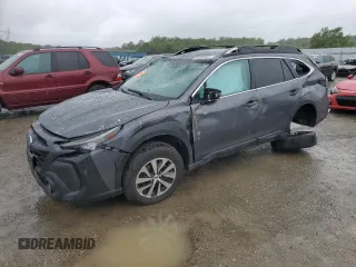2025 Subaru Outback Premium z VIN 4S4BTADC8S3116179, wystawiony jako Copart lot #50265845 z przebiegiem 12 944 mil mil oraz Szkoda całkowita • Salvage title. Historia ofert i sprzedaży dostępna na DreamBid. Obrazek 1.