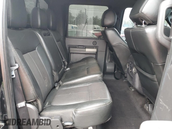 2016 Ford F-250 Lariat with VIN 1FT7W2BT7GEB12257, listed as a Copart auction lot 57263455 with 215,150 mi miles and Salvage title. Bid and sale history available at DreamBid. Image 6.