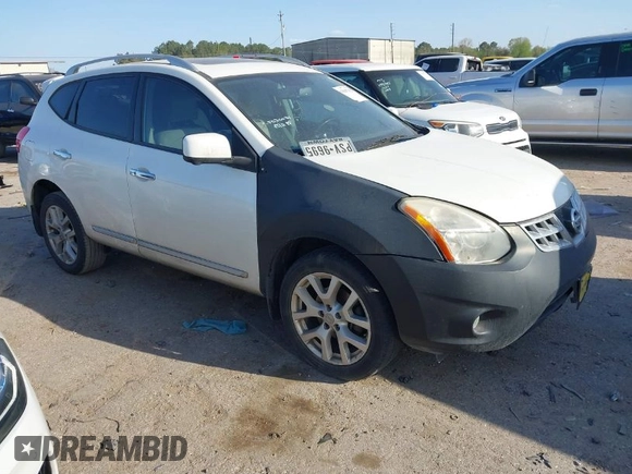 2013 Nissan Rogue S with VIN JN8AS5MT4DW025815, listed as a IAAI auction lot 41847352 with 108,520 mi miles and . Bid and sale history available at DreamBid. Image 1.