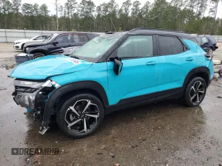 2022 Chevrolet TrailBlazer RS with VIN KL79MTSL1NB016334, listed as a Copart auction lot 41459405 with 81,175 mi miles and Non Repairable. Bid and sale history available at carsss.com. Image 1.