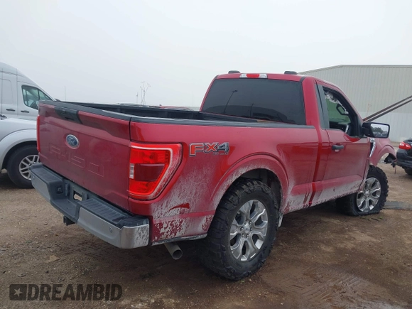 2021 Ford F-150 XL z VIN 1FTMF1E50MKD94460, wystawiony jako IAAI lot #41179111 z przebiegiem 72 256 mil mil oraz . Historia ofert i sprzedaży dostępna na DreamBid. Obrazek 4.