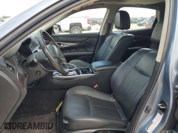 2018 Infiniti Q70 Luxe with VIN JN1BY1AR4JM220422, listed as a Copart auction lot 64843284 with 122,252 mi miles and Salvage title. Bid and sale history available at DreamBid. Image 7.