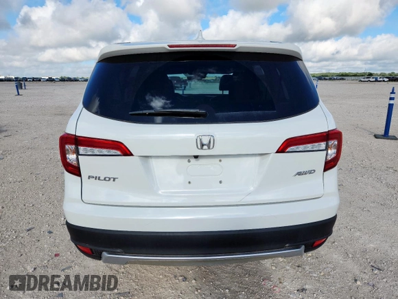 2022 Honda Pilot EX-L with VIN 5FNYF6H59NB003105, listed as a Copart auction lot 62998185 with 50,238 mi miles and Clean title. Bid and sale history available at DreamBid. Image 6.