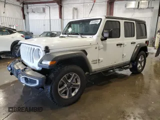 2018 Jeep Wrangler Unlimited Sport S z VIN 1C4HJXDG3JW274310, wystawiony jako Copart lot #53448895 z przebiegiem 112 467 mil mil oraz Szkody całkowita. Historia ofert i sprzedaży dostępna na DreamBid. Obrazek 1.