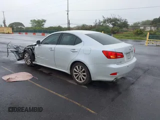 2006 Lexus IS 250 with VIN JTHBK262365019403, listed as a IAAI auction lot 41593985 with 111,038 mi miles and . Bid and sale history available at DreamBid. Image 3.