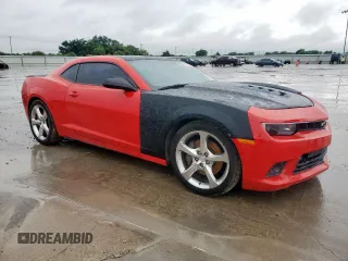 2015 Chevrolet Camaro SS with VIN 2G1FK1EJ8F9301408, listed as a Copart auction lot 60605325 with 135,200 mi miles and Salvage title. Bid and sale history available at DreamBid. Image 4.