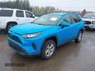 2021 Toyota RAV4 Hybrid LE with VIN 2T3MWRFV4MW117783, listed as a IAAI auction lot 41991477 with 39,675 mi miles. Bid and sale history available at carsss.com. Image 17.
