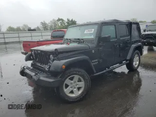2017 Jeep Wrangler Unlimited Sport с VIN 1C4BJWDG8HL707809, выставлен на аукционе Copart как лот 57096085 с пробегом 34 959 миль миль и Списание • Salvage title. История ставок и продаж доступна на DreamBid. Изображение 1.