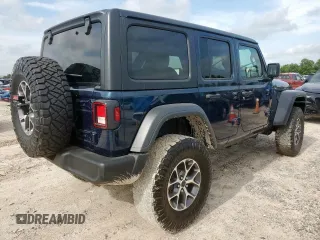 2025 Jeep Wrangler Sport with VIN 1C4PJXDN1SW508861, listed as a Copart auction lot 64277535 with Not provided miles and Salvage title. Bid and sale history available at DreamBid. Image 3.