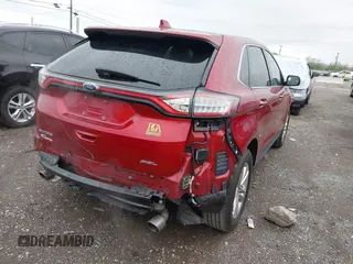 2016 Ford Edge SEL with VIN 2FMPK3J81GBC40046, listed as a IAAI auction lot 41945643 with 71,109 mi miles. Bid and sale history available at carsss.com. Image 4.