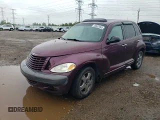 2001 Chrysler PT Cruiser z VIN 3C8FY4BB51T648459, wystawiony jako Copart lot #58032565 z przebiegiem 173 396 mil mil oraz Szkoda całkowita • Salvage title. Historia ofert i sprzedaży dostępna na DreamBid. Obrazek 1.