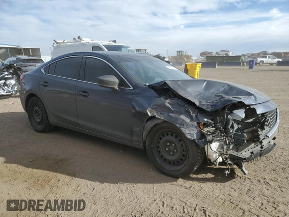 2017 Mazda Mazda6 Touring with VIN JM1GL1V55H1124268, listed as a Copart auction lot 49258275 with 189,247 mi miles and Salvage Title. Bid and sale history available at carsss.com. Image 4.
